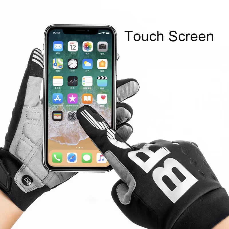 Cycling Gloves Touch Screen Waterproof MTB Bike Bicycle Gloves Thermal Warm Motorcycle Winter Autumn Sports Equipment